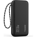 Yookie Преносима батерия Yookie YO11, 20000mAh, 22.5W, Черен - 87065 (87065)