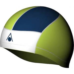 Aqua sphere плувна шапка aqua sphere skull cap ii син/жълт