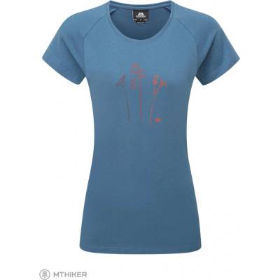 Mountain Equipment Mountain Flower dámské tričko stellar blue