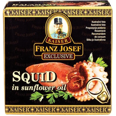 Kaiser Franz Josef Exclusive Kalmáre v slnečnicovom oleji 80 g