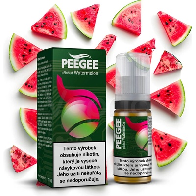 PEEGEE Vodní meloun 10 ml 18 mg