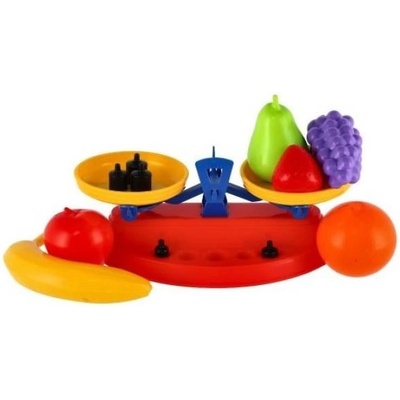 Teddies Плодове 7бр с кухненска везна