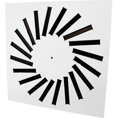 Dalap Въртящ се квадратен анемостат AM 493x493 мм / 20 лопатки (80133)