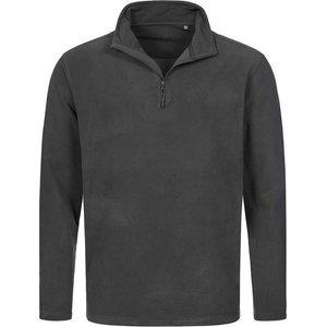 Stedman classic fleece half-zip / Мъжки полар суитшърт с 1/2 цип - сив стоманен s (st5020grss)