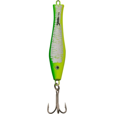 Saenger Aquantic 3D holo pilker zelená / žltá / neon 125 g
