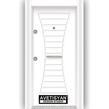 Image 1 of Haska Блиндирана врата Outdoor Бетопан Бяла (цена без монтаж)