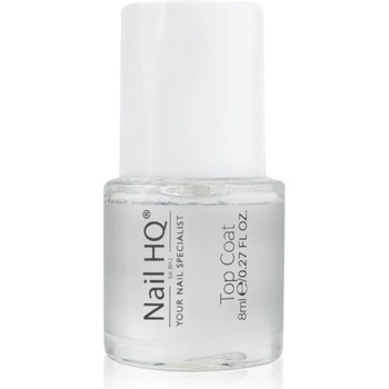 Nail HQ Essentials Top Coat vrchný lak na nechty bez použitia UV/LED lampy 8 ml
