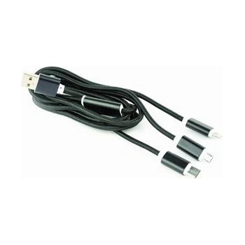 Gembird CC-USB2-AM31-1M USB 3-in-1, 1m, černý