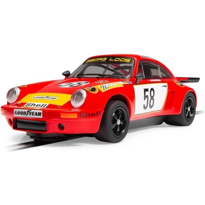 Scarlextric Autíčko GT C4594 Porsche 911 3.0 RSR Georg Loos Racing GT Winner 1975 LeMans (1:32)