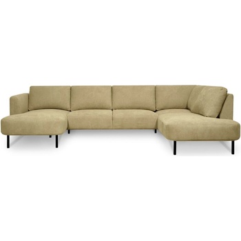 Scandic Ъглов диван в цвят жълта охра (десен ъгъл/"U" форма) Hero - Scandic (17877SN MITO170)