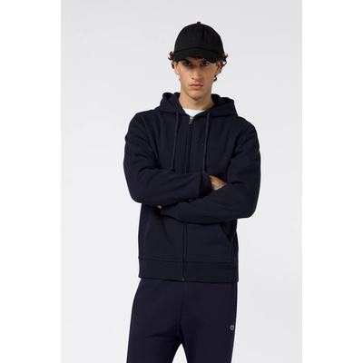 Champion Men's Full Zip Hoodie Sweatshirt navy blue
