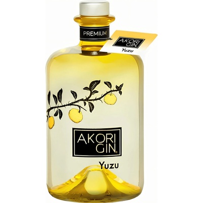 Akori yuzu gin 40% 0,7 l (holá láhev)