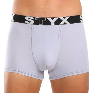 Styx Мъжки боксерки Styx спортна гума светлосиви Styx | Siv | МЪЖЕ | S