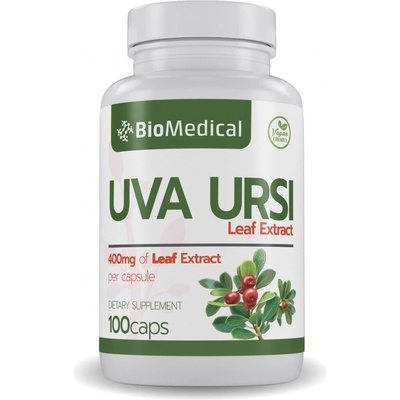 BioMedical Uva Ursi Extract Medvedica lekárska kapsuly 100 kapsúl