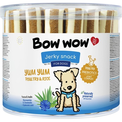 Bow Wow Tubitos s drůbežími játry 12 cm 35 ks