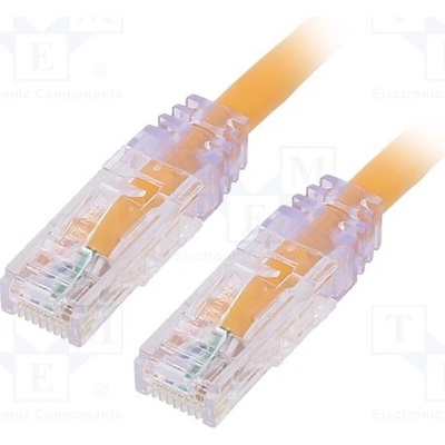 Panduit UTPSP2MORY Patch U/UTP Cat 6 RJ45 vidlice z obou stran lanko Cu 2m
