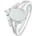 Silenti Jewelry Сребърен пръстен "Фантазия" - 7 - 54.5мм (17.2мм диам. )
