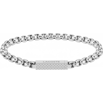 Lacoste Stylový ocelový náramek pro muže L`Essentiel 2040123 17,5 cm