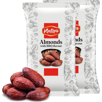 Nuties Mandle pražené s příchutí BBQ 500 g