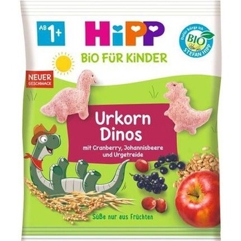 Hipp Био зърнени динозаври с плодове 12м+ 30г