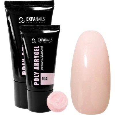 EXPA-nails Poly Acrygel Tube č. 4 Růžovotělový Poly 60 g – Zboží Dáma