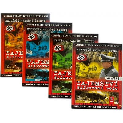 Tajemství šifrovací věže - kompletní série DVD