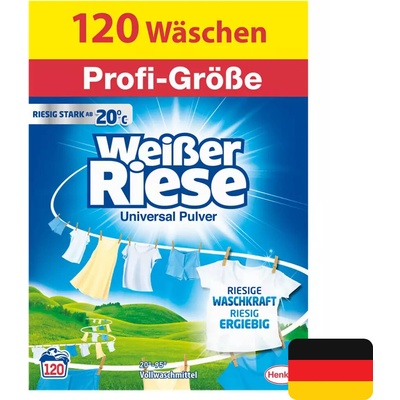 Weisser Riese prací prášek Universal 6 kg 120 PD
