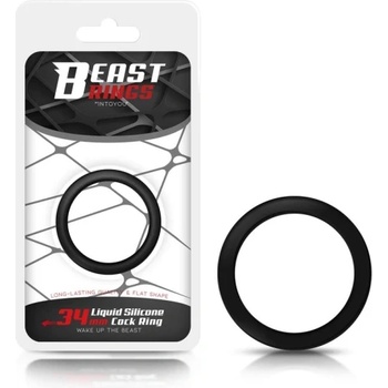 Intoyou Пенис пръстен от мек силикон Beast Rings 34 мм