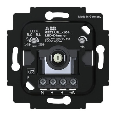 ABB Tělo 2CKA006512A0354 stmívače LED, pro otočné ovládání a tlačítové spínání 2CKA006512A0354