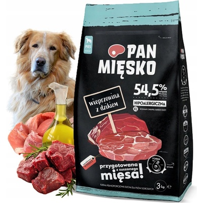 PAN MIĘSKO Vepřové maso s divočákem 3 kg
