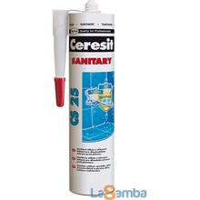 CERESIT CS 25 sanitární silikon 280g pergamon