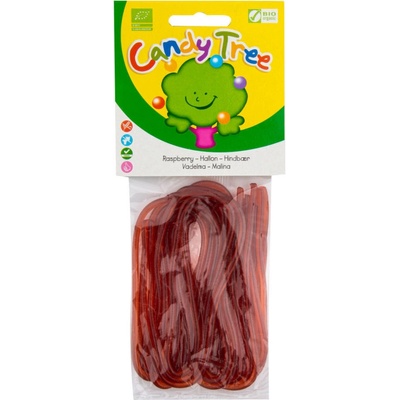 Candy Tree Provázky s příchutí malin 75 g Bio