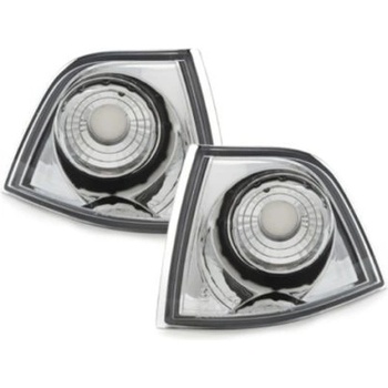 Кристални мигачи до фара BMW E36 (91-99) sedan - хром