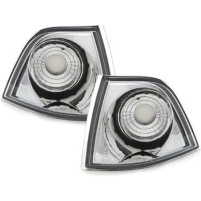 Кристални мигачи до фара BMW E36 (91-99) sedan - хром