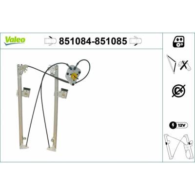 Mechanizmus zdvíhania okna VALEO 851084