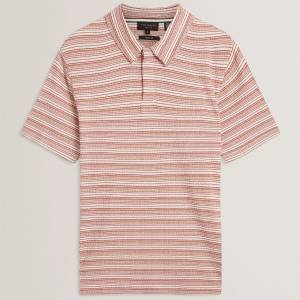 Ted Baker Блуза с яка Ted Baker Men's Short Sleeve Polo Shirt - Red