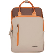 New Rebels městský dvoukomorový batoh Ferron Milwaukee coffe 19 l