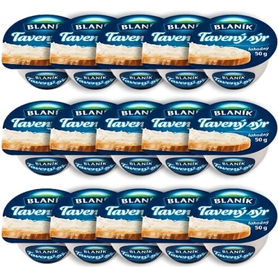 Blaník Sýr tavený 45% 15x50 g 750 g