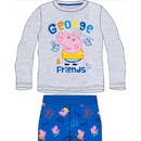 Chlapecké pyžamo George Pig světle šedá