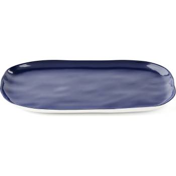 Guzzini Поднос за сервиране Riviera овален 26 см бял и тъмносин (13290876)