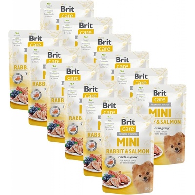 Brit Care Mini Rabbit & Salmon 12 x 85 g