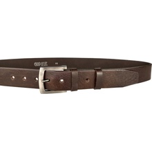 Penny Belts pánský kožený opasek EXKLUZIV 25-V1-40 hnědý