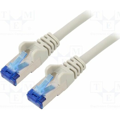 Goobay 79345 Patch S/FTP Kat: 6a RJ45 vidlice z obou stran lanko Cu