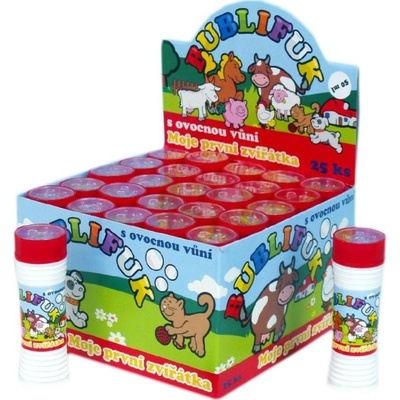 Bublifuk Moje první zvířátka s ovocnou vůní 50ml