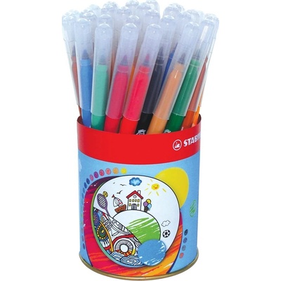 Stabilo Trio A-Z 36 ks plechová dóza 13 různých barev 455746