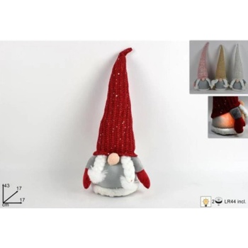 MAKRO Škriatok vianočný 43cm rôzne druhy