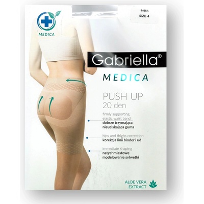 Gabriella 128 push up medica 40 DEN Nero