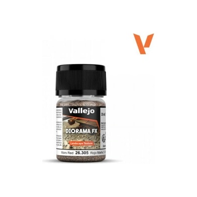 Vallejo Diorama FX 26305 Mars Red 1-2 mm 35 ml – Zboží Dáma