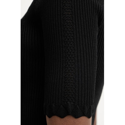 TWINSET блуза с волани дамска с вискоза (261TT3123)