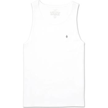 Volcom Мъжки потник с широка презрамка Volcom Stone Blanks Basic S/S Tank Top - White (216-8295-0313)